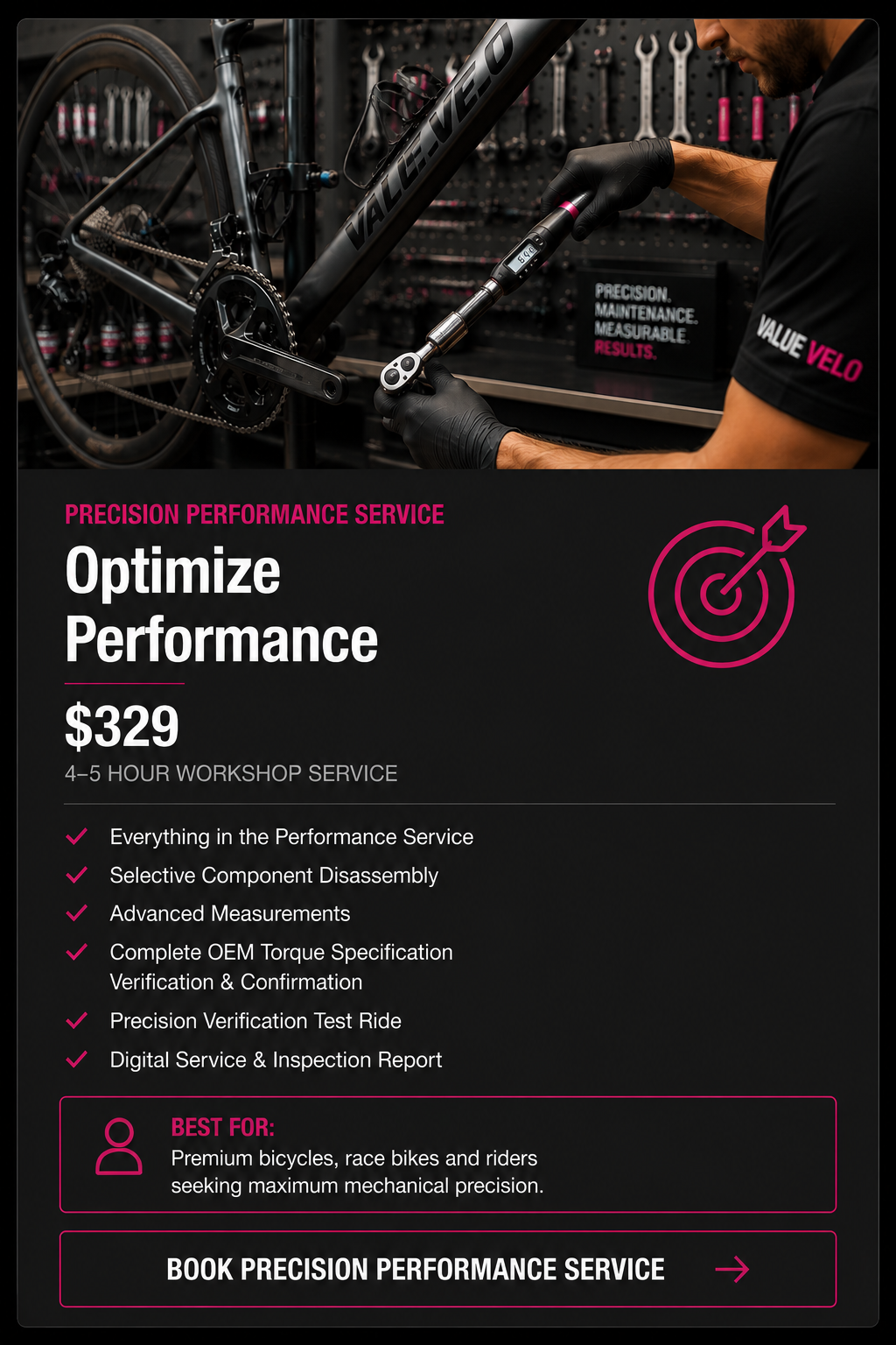 🏆 Value Velo Precision Service